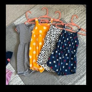 Colorful Kids' Romper Set